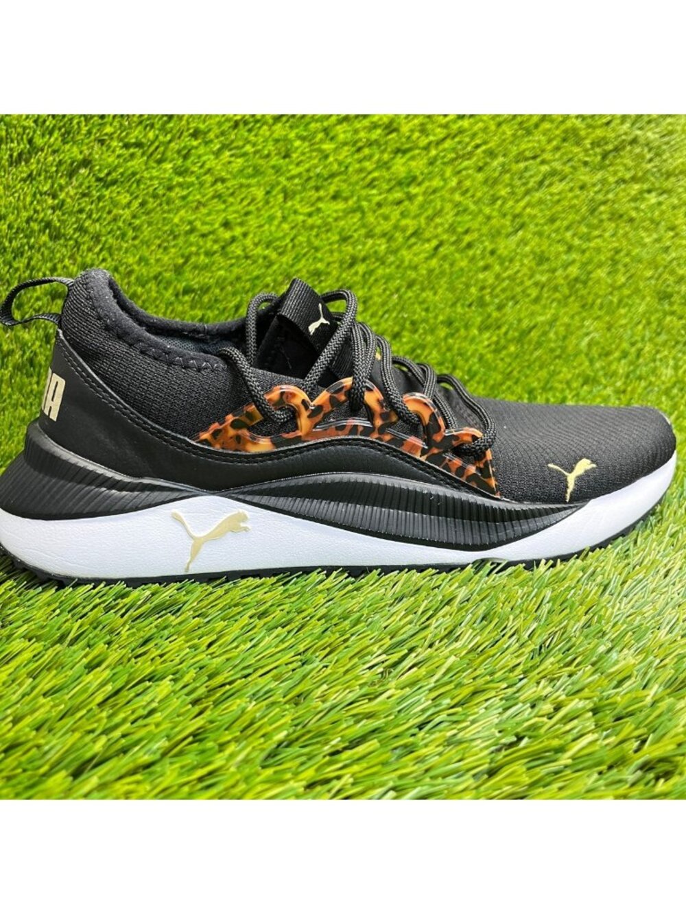 Puma Pacer Future Allure Womens Size 9.5 Black Athletic Running Shoes Sneakers